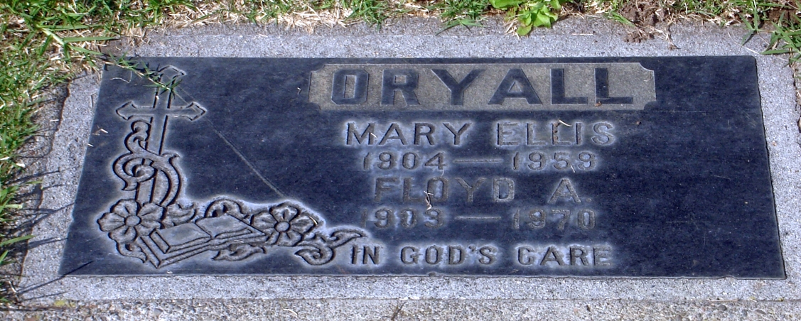 Mary Ellis Oryall
