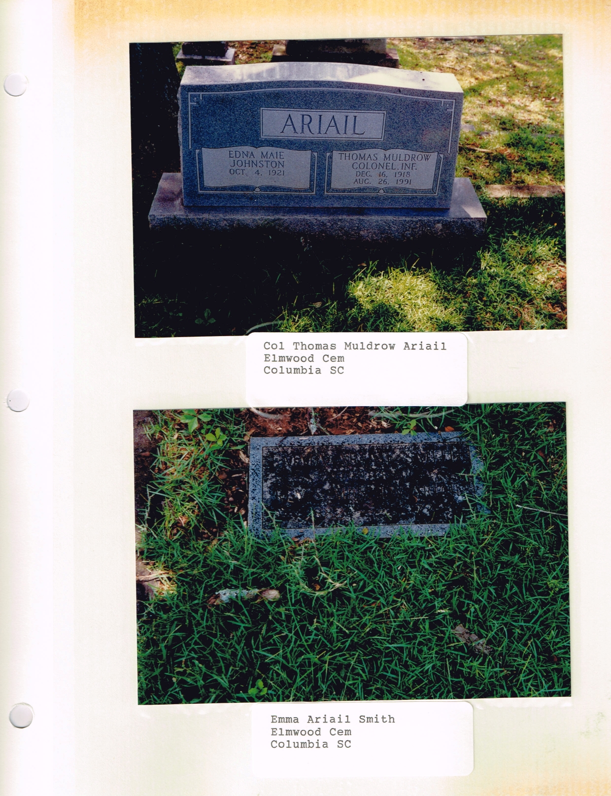 Thomas Muldrow Ariail