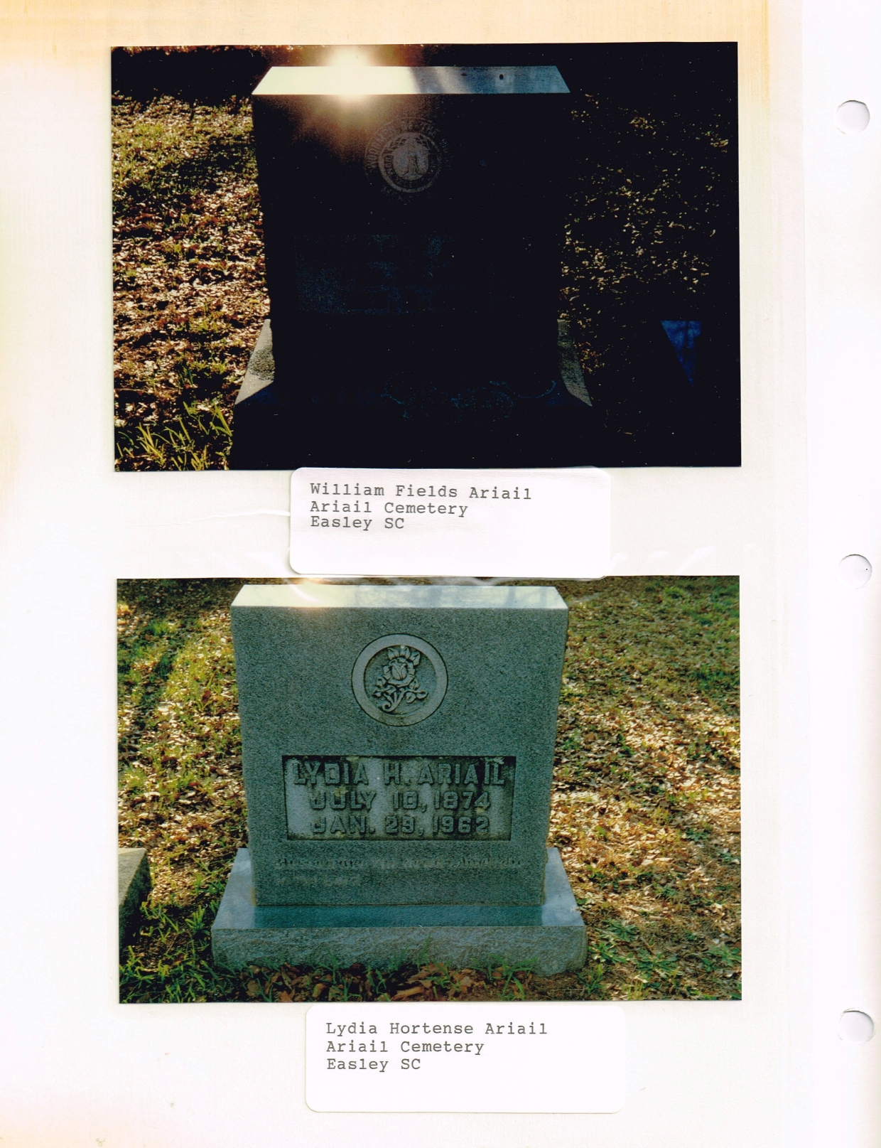 William Fields Ariail