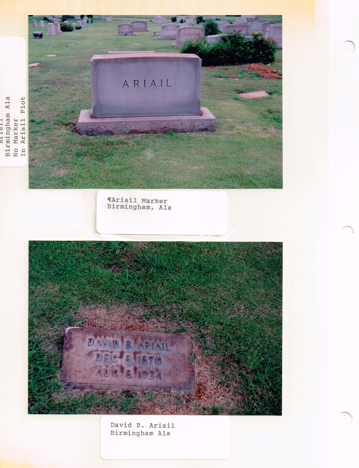 David Blassingham Ariail