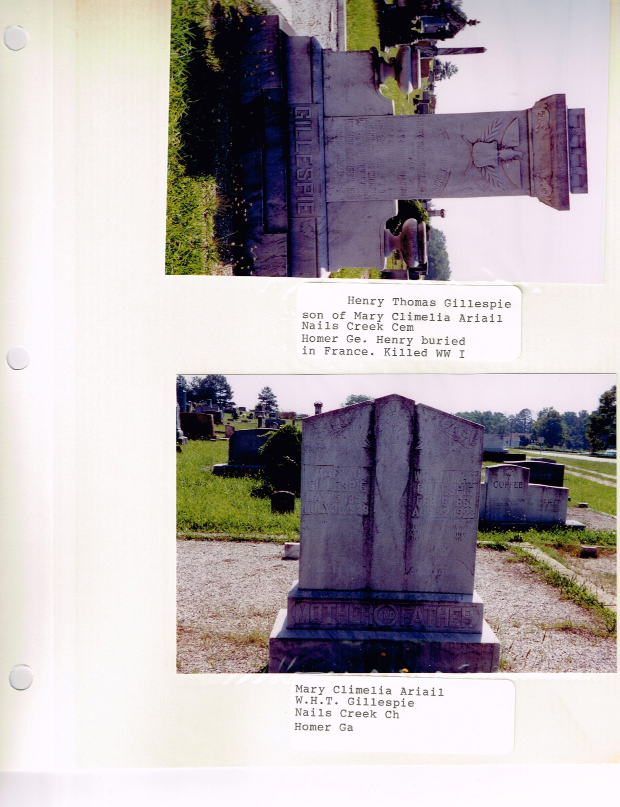 Henry Thomas Gillespie