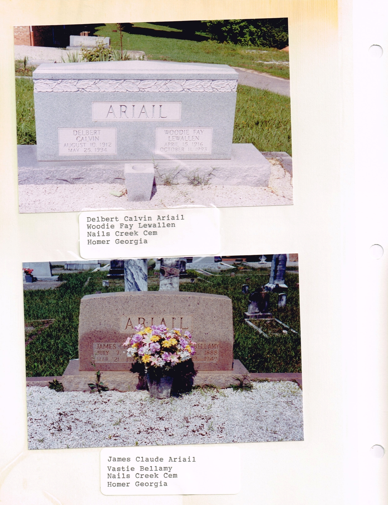 Delbert Calvin Ariail