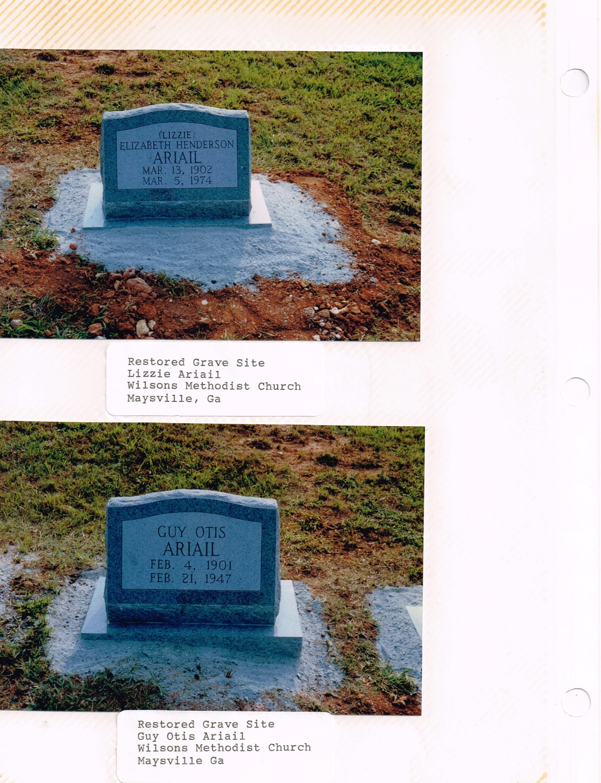 Ariail Family Cemetery